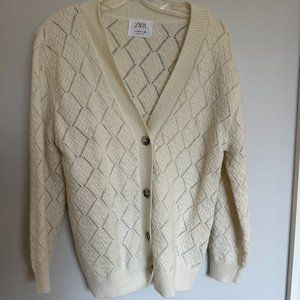 Zara Cream Cardigan